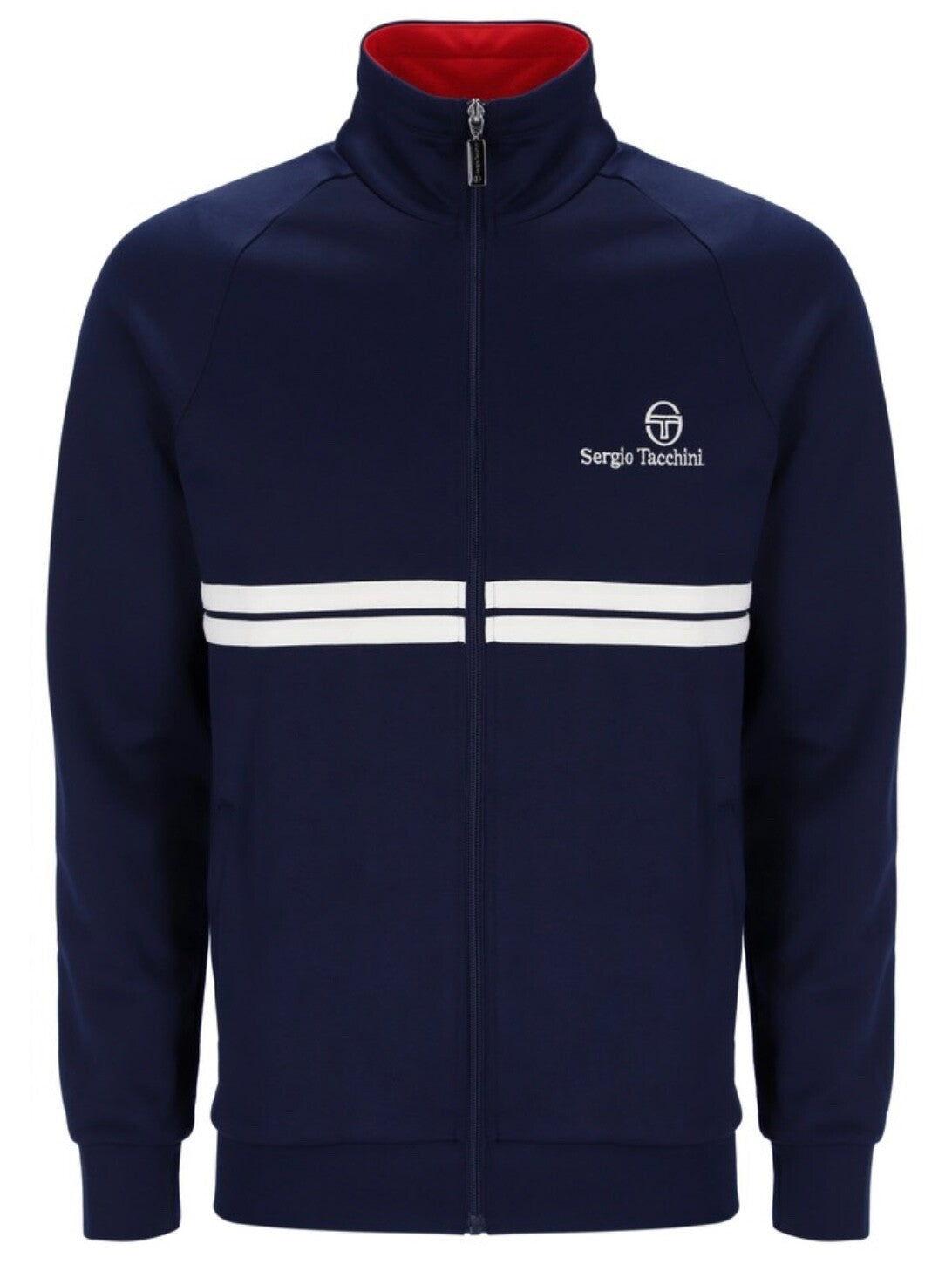 Sergio Tacchini New Dallas Mcenroe Navy - Tennis Track Top RRP £80