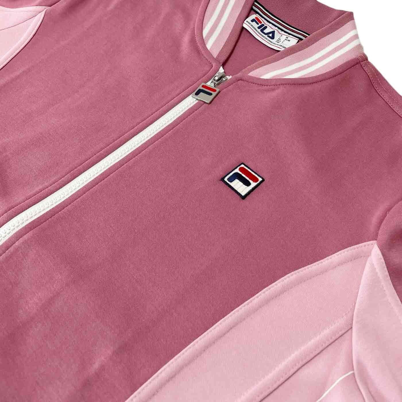 Fila Vintage Borg Wimbledon Settanta Tennis Track Top (Pink) RRP £75