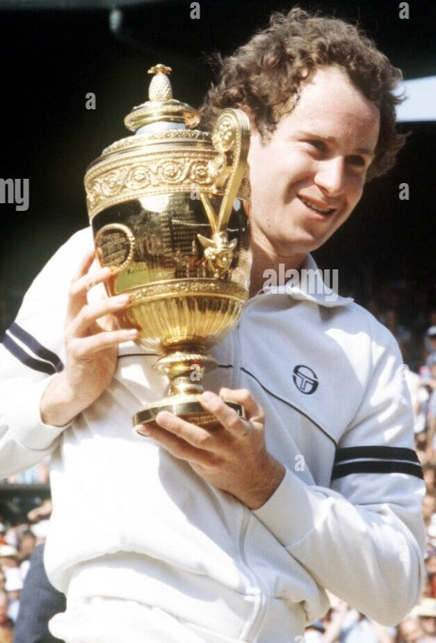 Sergio Tacchini McEnroe Outfit #6 Track Top, Shirt, Shorts, Socks + Red Headband