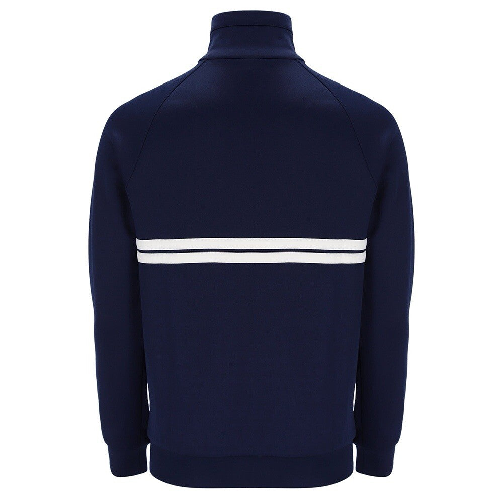Sergio Tacchini New Dallas John Mcenroe Navy - Tennis Track Top RRP £75