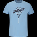 Babolat Pure Drive Cotton Tennis Tee In Sky Blue. Medium - New for 2025! RRP £25