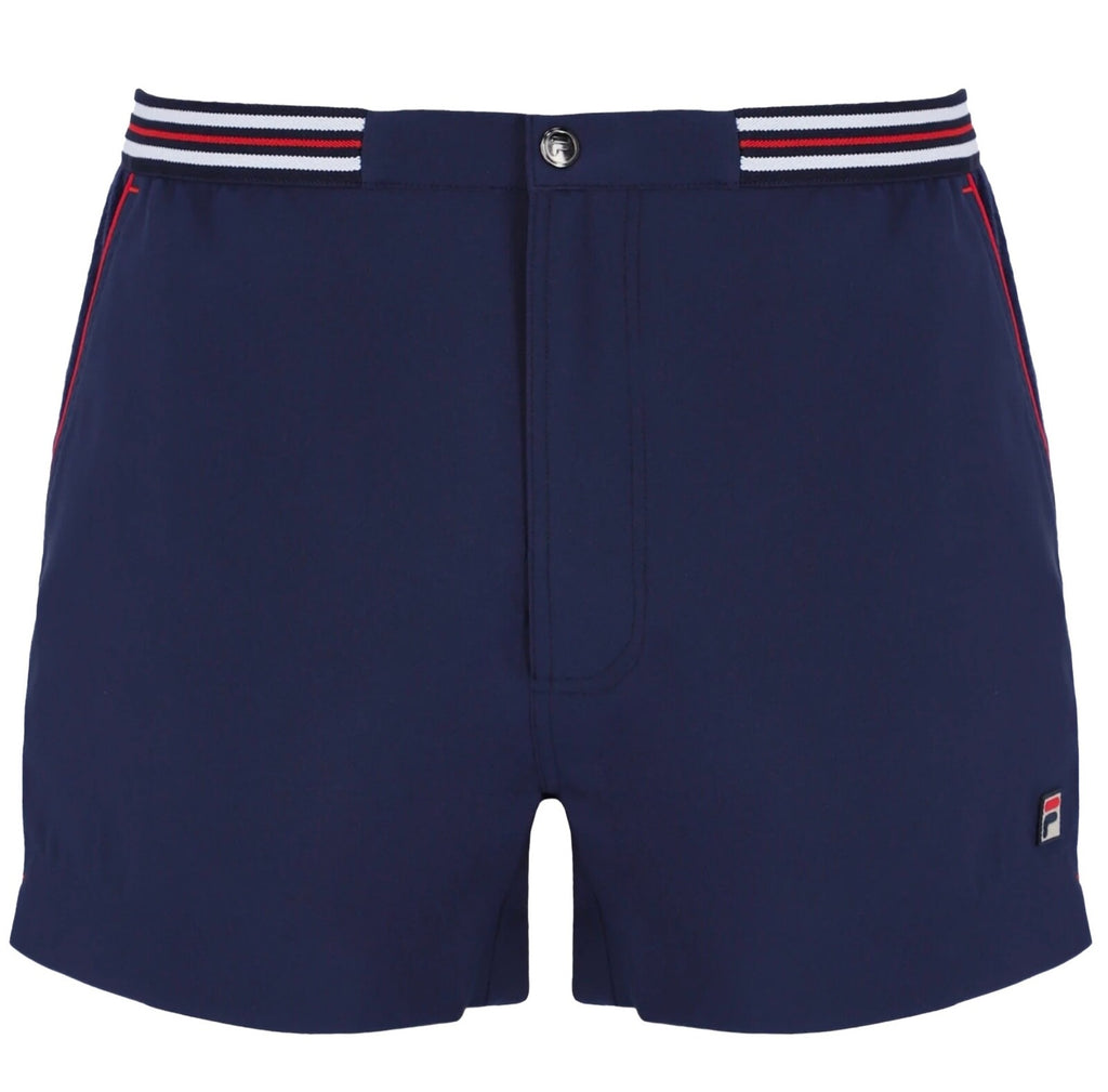 Fila Borg Hightide Retro Blue Tennis Shorts - Football Casuals - RRP £45