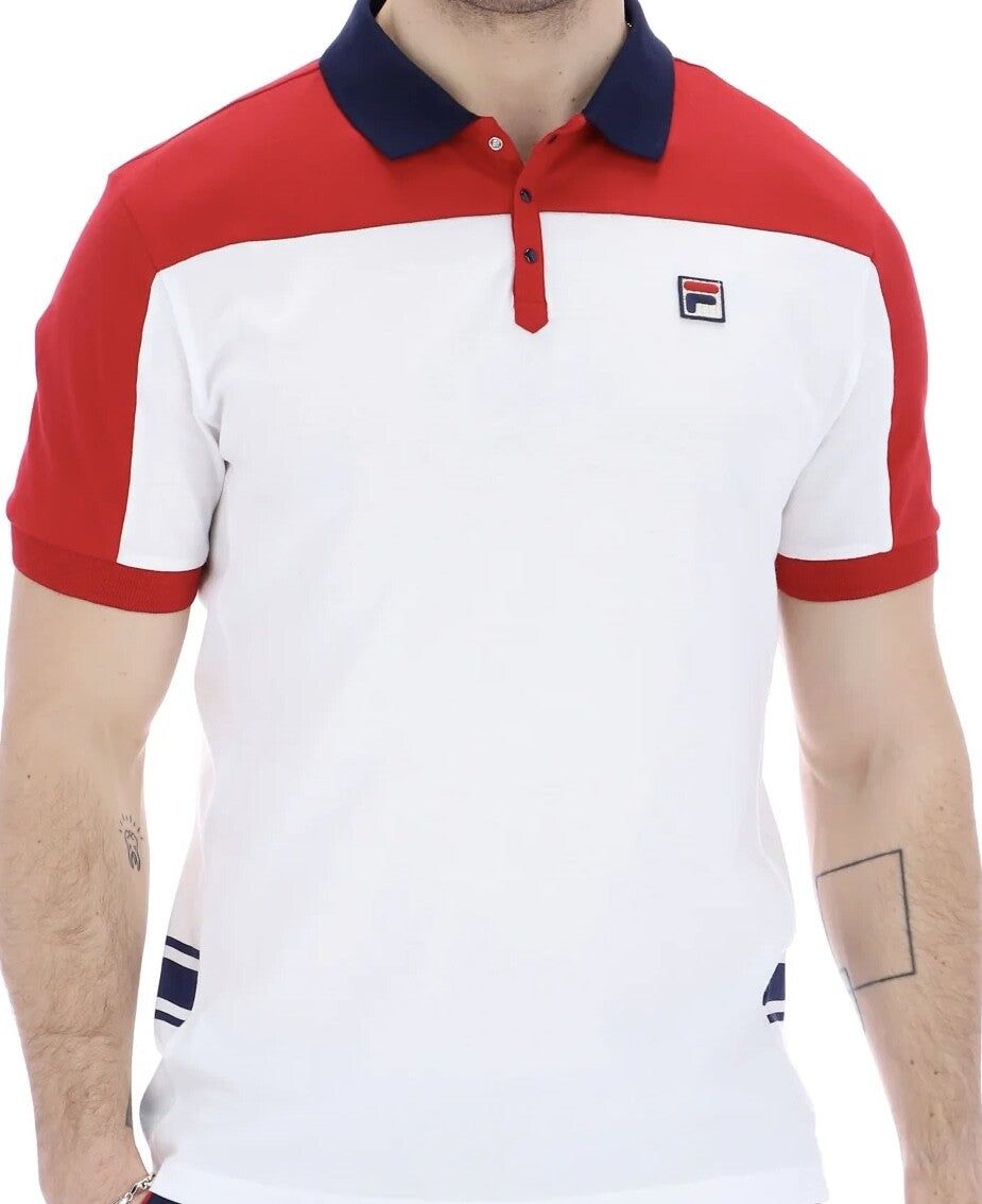 Fila Vilas Mivvi Tennis Polo Shirt - RRP £50 - Half Price Clearance!