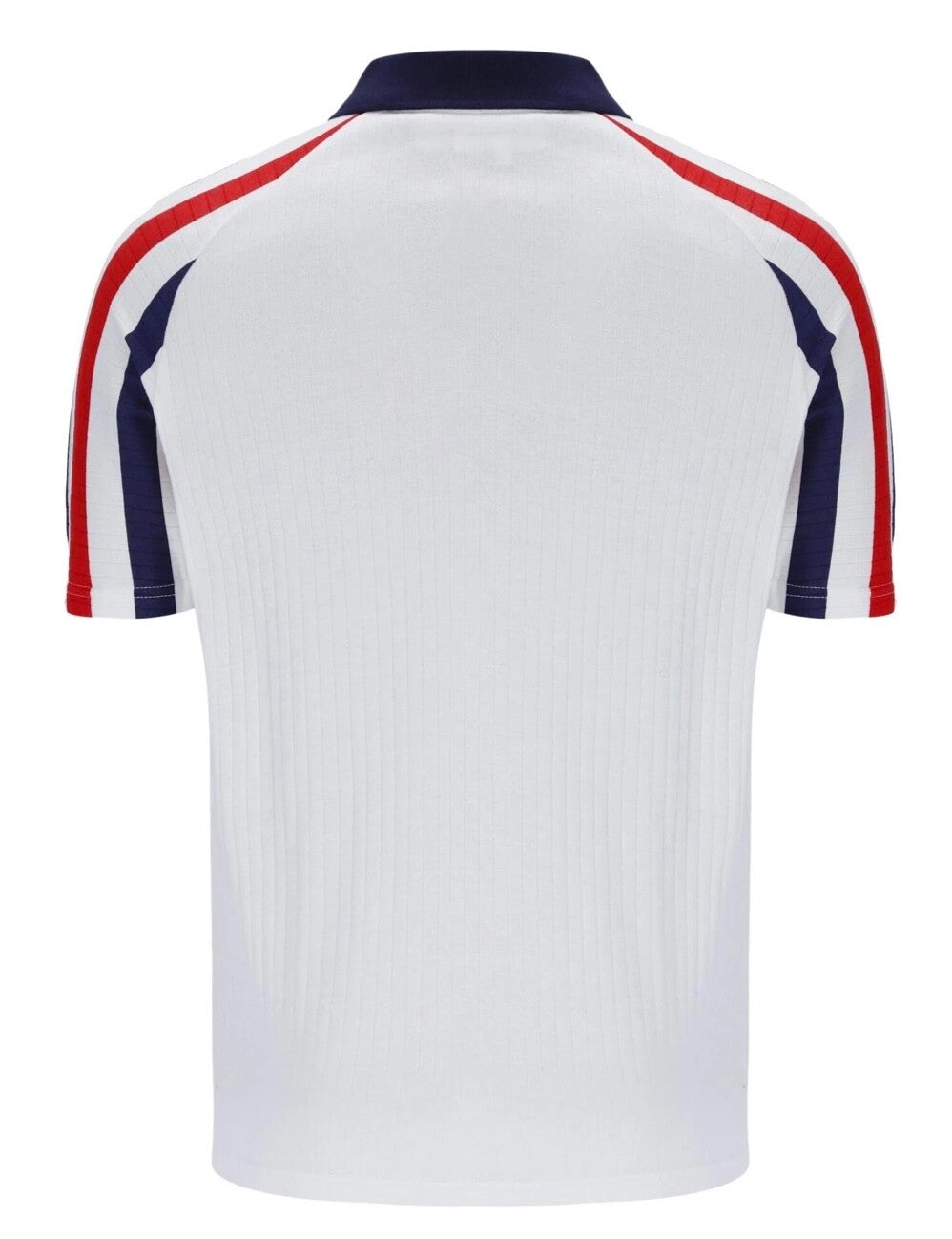 Sergio Tacchini McEnroe Blow White/Red/Blue Tennis Polo Shirt -Free Red Headband