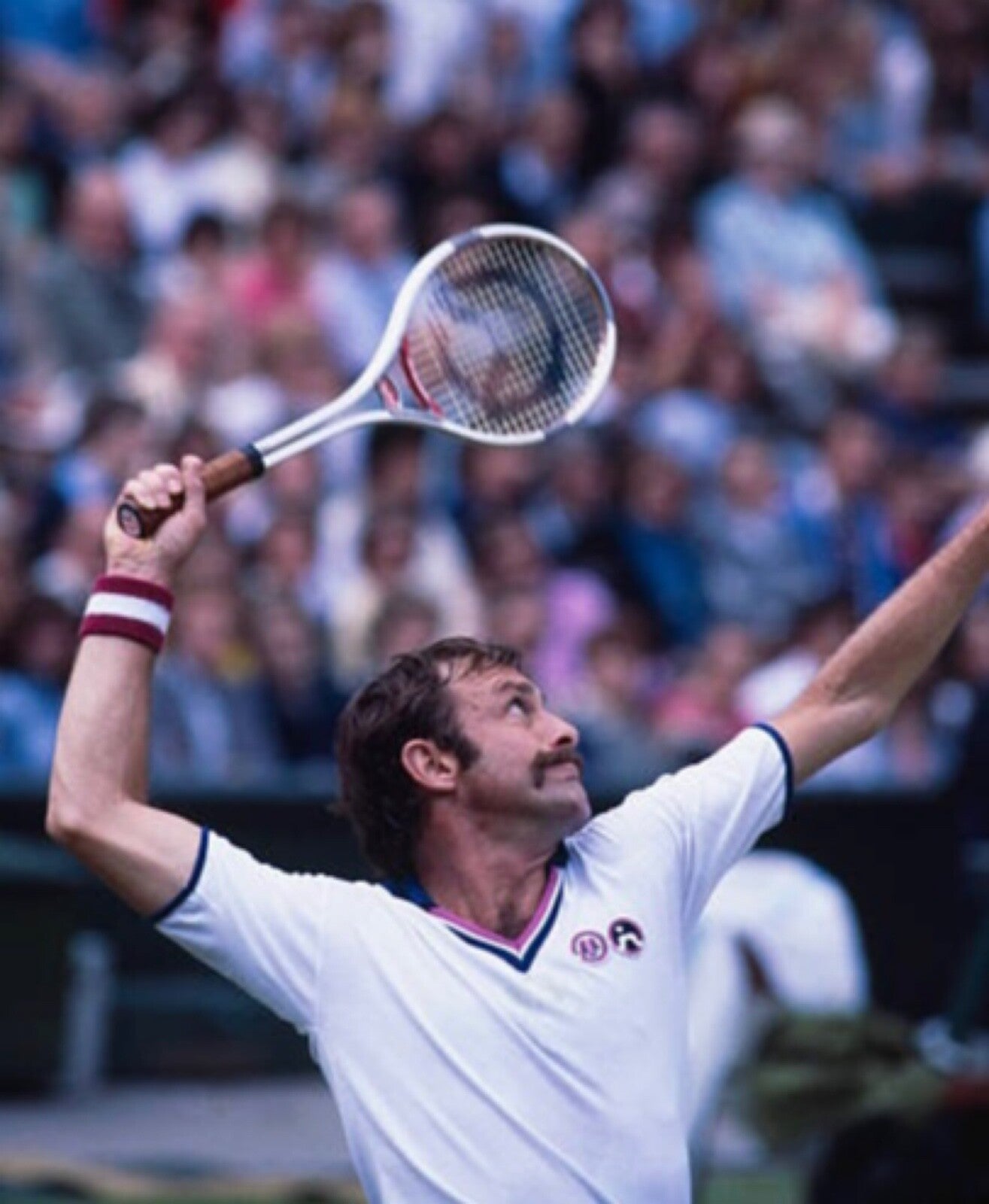 Maglificio Maggia ‘Finest Retro Tennis Clothing’- Newcombe Wimbledon Polo Shirt