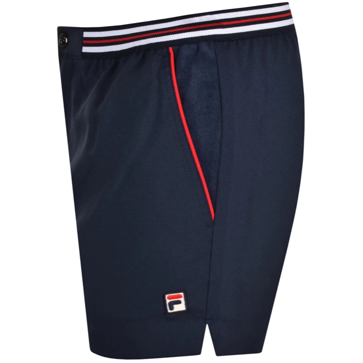Fila Borg Hightide Borg Retro Blue Tennis Shorts - Football Casuals.