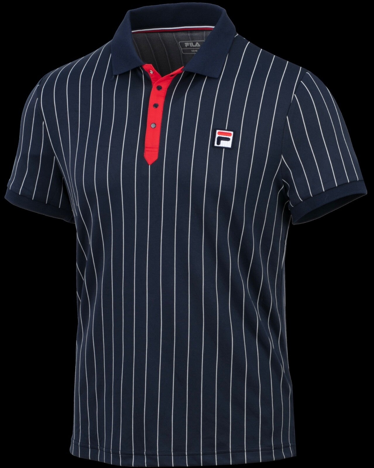 Fila Bjorn Borg Heritage Polo - Blue U.S Open Performance Tennis Shirt - RRP £60