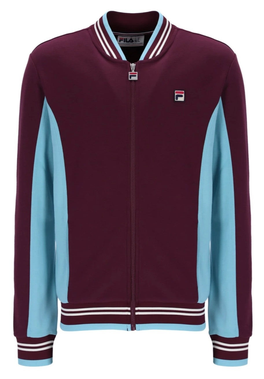 Fila Settanta Claret & Blue West Ham, Aston Villa, Burnley Tennis Track Top