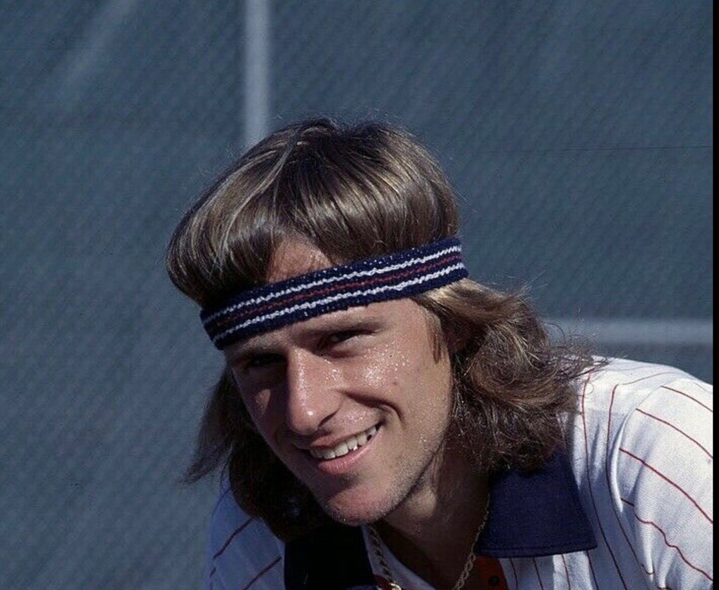Original Bjorn Borg Fila Tennis Headband - Wimbledon - Ltd Edition.
