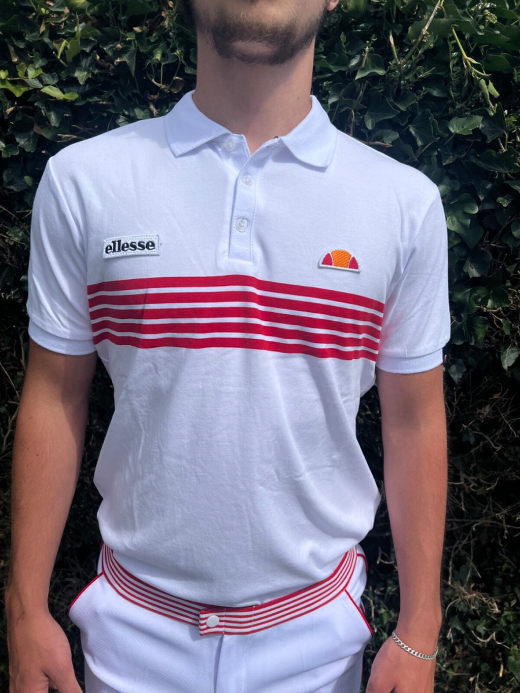 Ellesse Vilas Wimbledon Tennis Polo - Exclusive  - RRP £50 - Half Price!