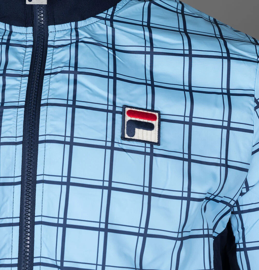 Fila Vintage Borg (Morgan) Tennis Track Top in Blue - Exclusive! 2025