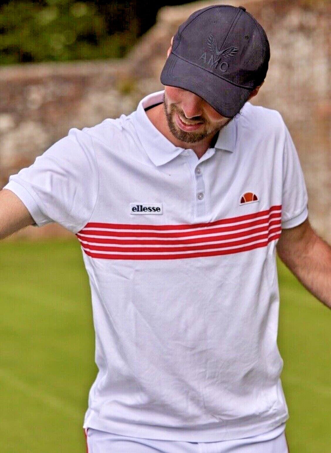 Ellesse Vilas Vanni Tennis Polo - Blackpool & Dundee Utd RRP £50 Half Price