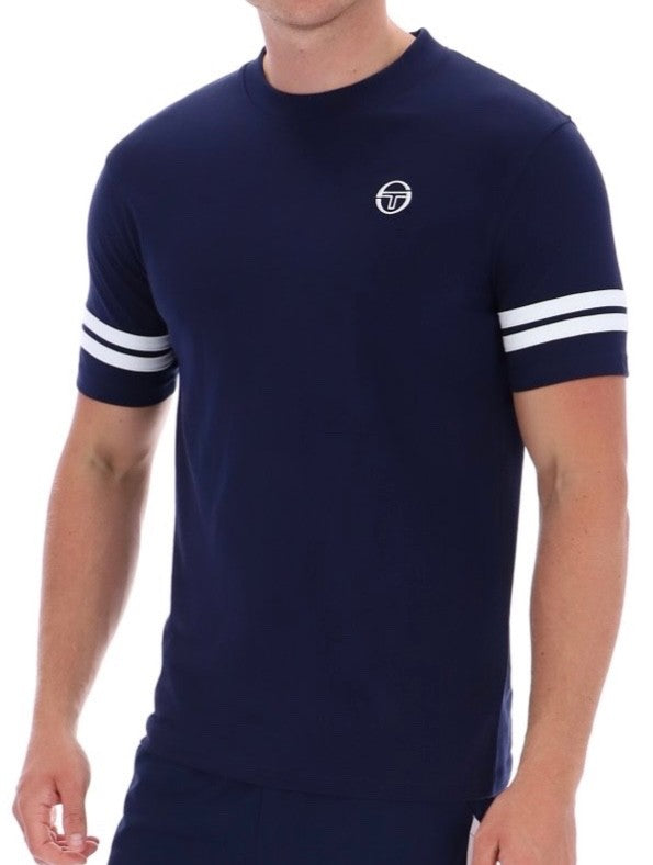 Sergio Tacchini Grello Navy Blue T-Shirt - Ltd Edition