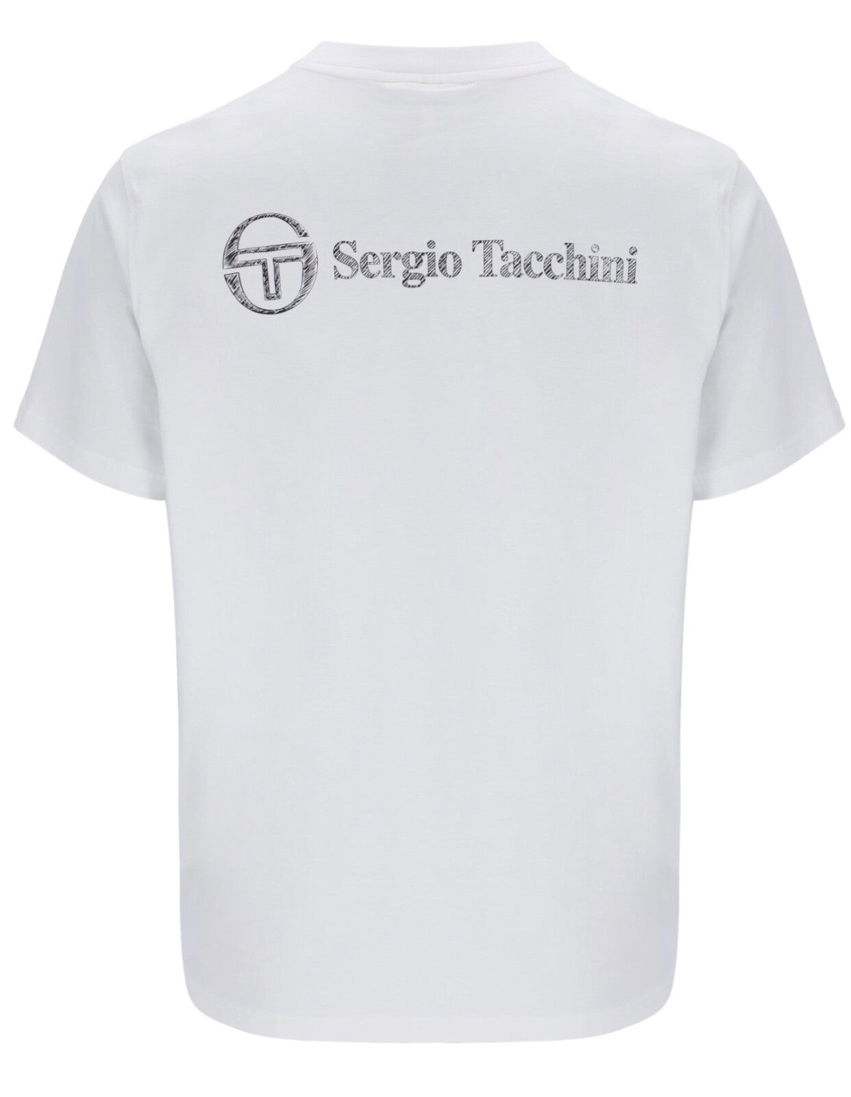 Sergio Tacchini Faro White T-Shirt - Ltd Edition - Relaxed FitRRP £40 Half Price
