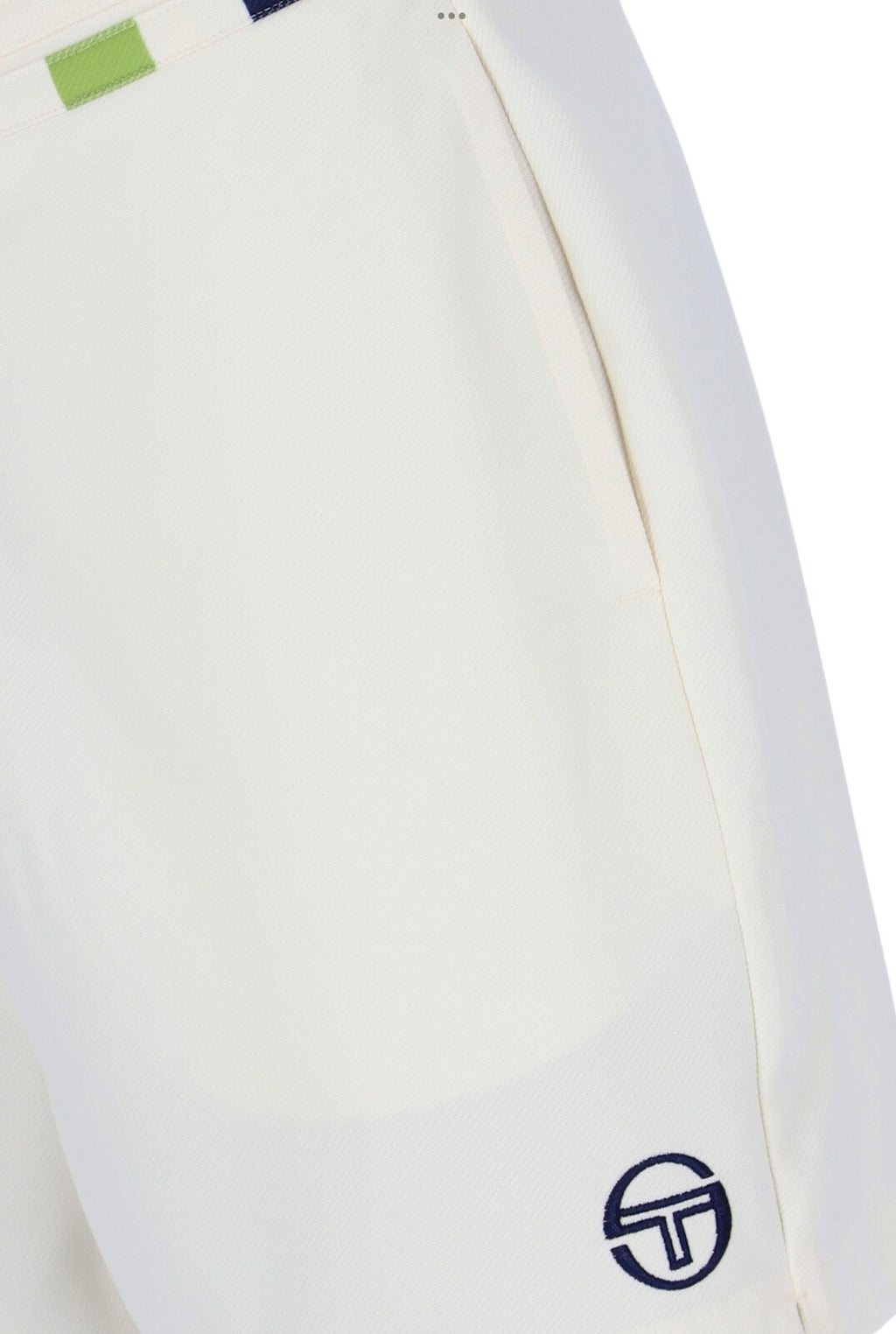 Sergio Tacchini John McEnroe Cielo (Blow) Off-White Tennis Shorts - Ltd Edition!