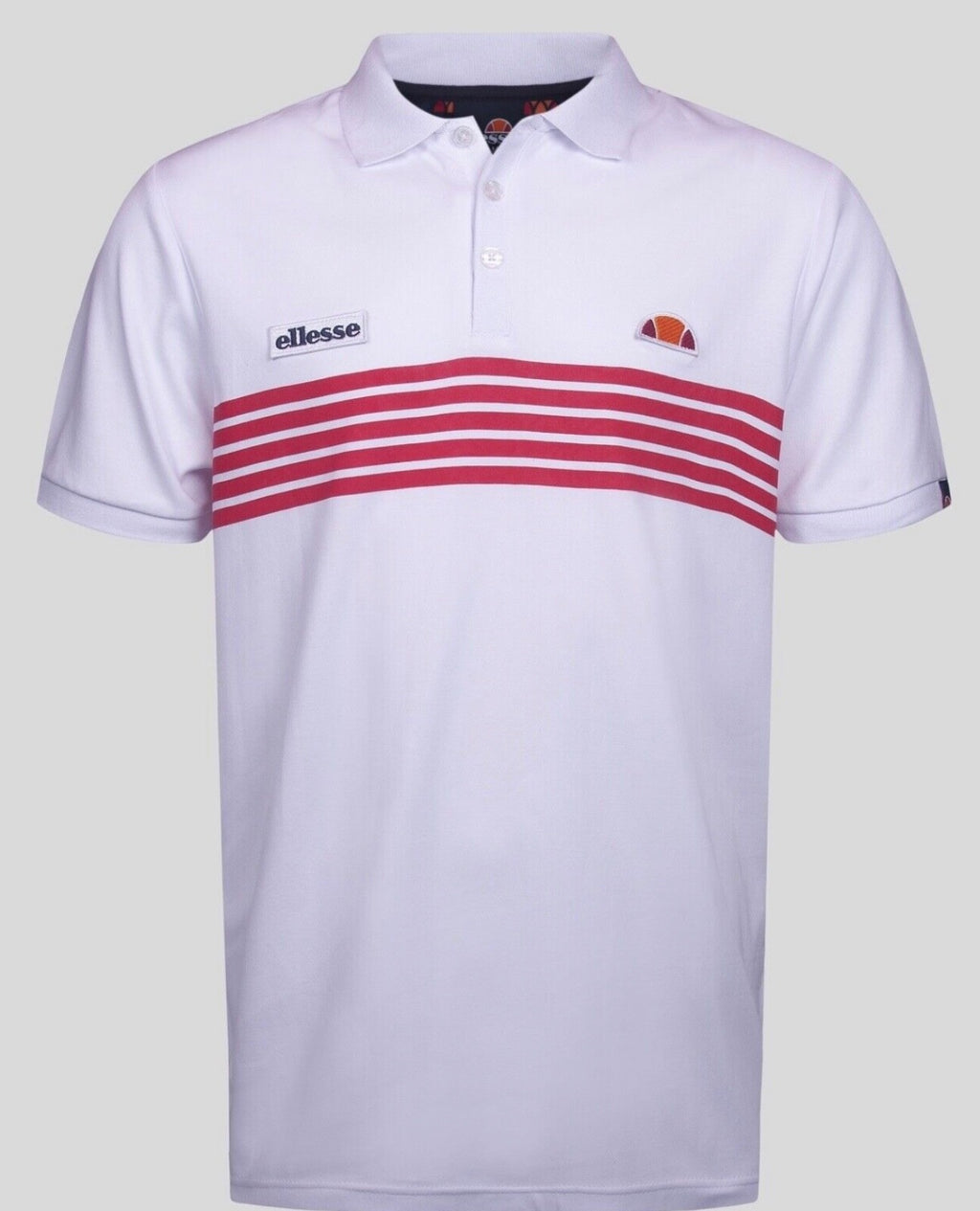 Ellesse Vilas Wimbledon Tennis Polo - Ltd Edition 100% Cotton! Half Price!