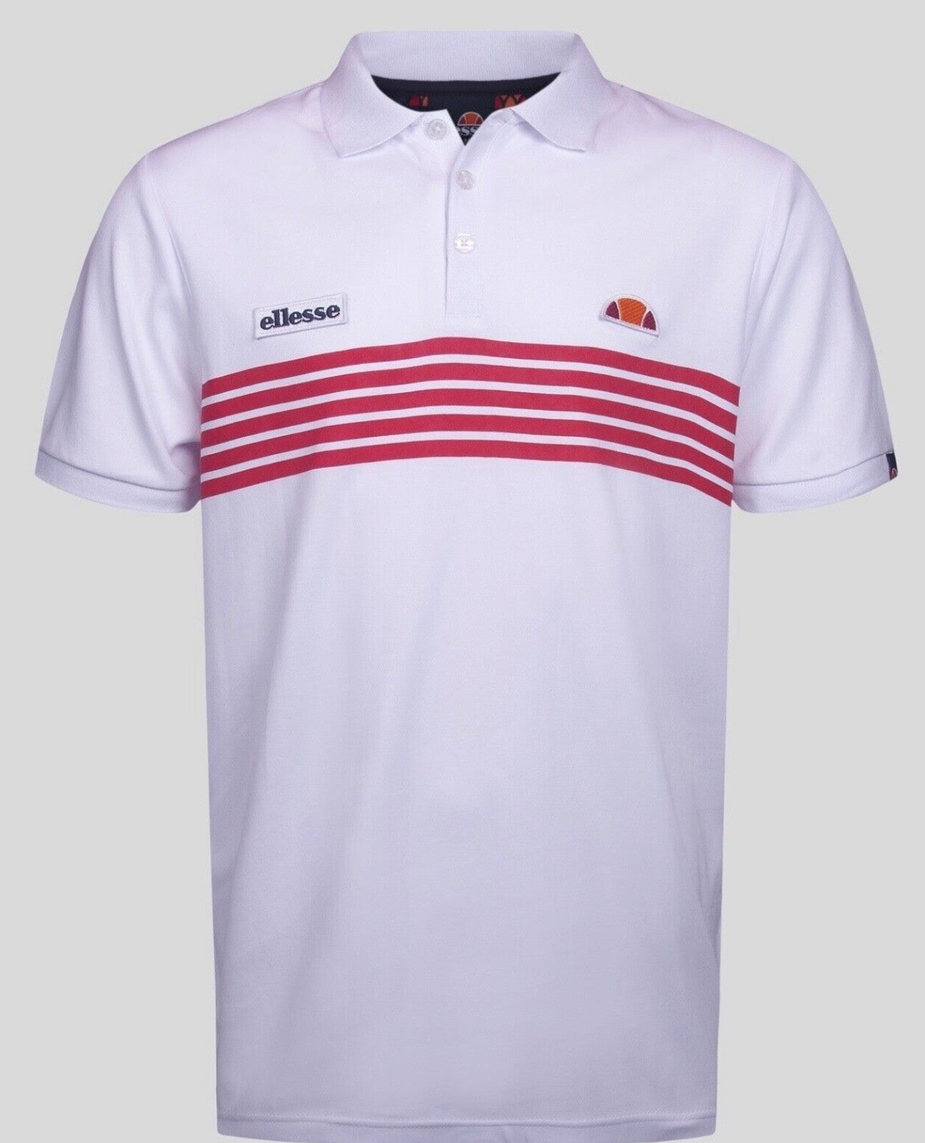 Ellesse Vilas Wimbledon Tennis Polo - Ltd Edition 100% Cotton! Half Price!