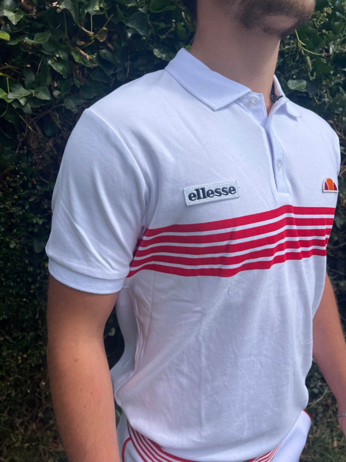 Ellesse Vilas Vanni Polo - The Famous Vilas Tennis Shirt-Exclusive! Half Price!