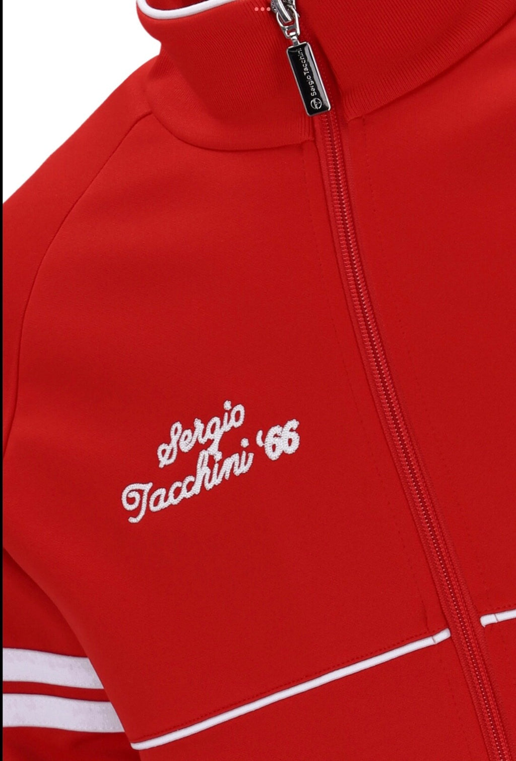 Sergio Tacchini Orion Davis Tennis Track Top - Ltd Edition - McEnroe - Red