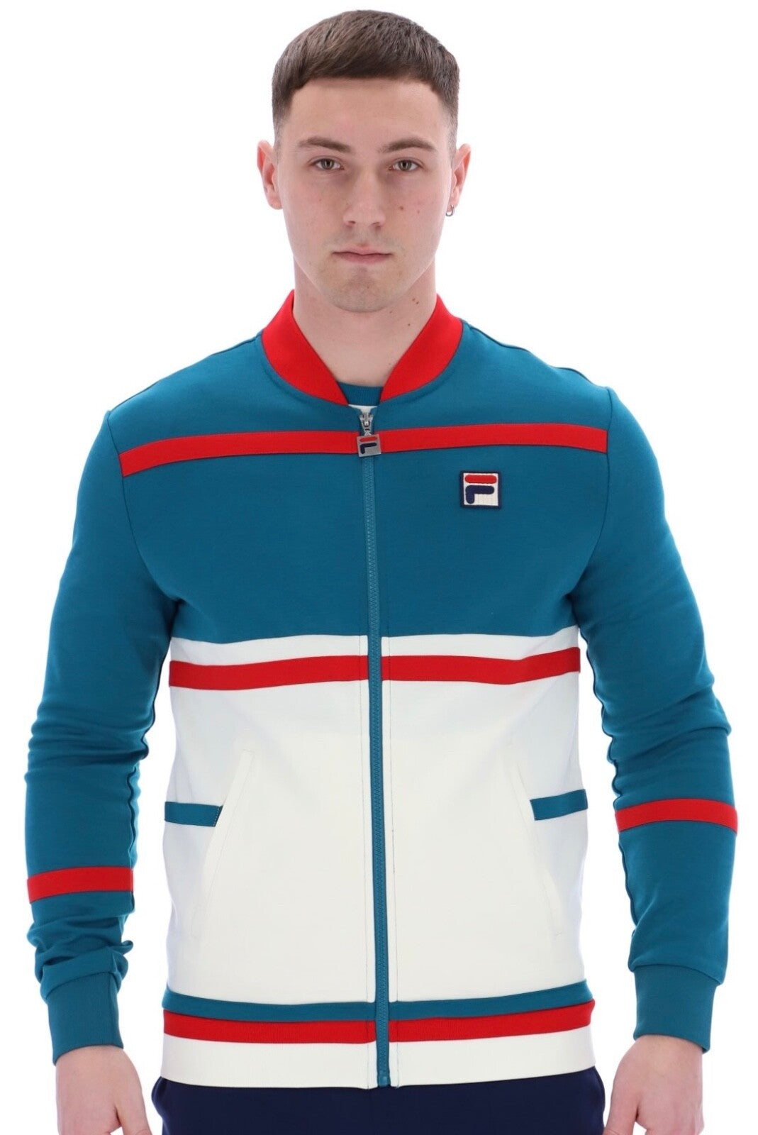 Fila Vintage Borg Suntory Cup Stefan Tennis Track Top Ltd Edition - RRP £80