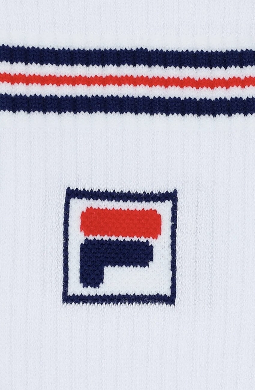 Fila Vintage Bjorn Borg Jent  (pack of 3 pairs) of white tennis socks