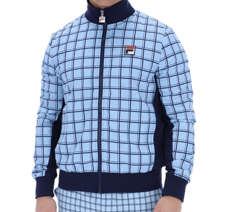 Fila Vintage Borg (Morgan) Tennis Track Top in Blue - Exclusive! 2025