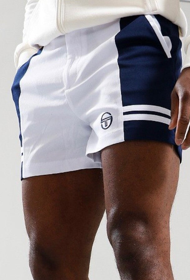 Sergio Tacchini SuperMk2 Shorts White/Blue Tennis Shorts
