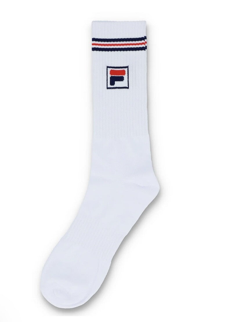 Fila Vintage Bjorn Borg Jent  (pack of 3 pairs) of white tennis/sports socks