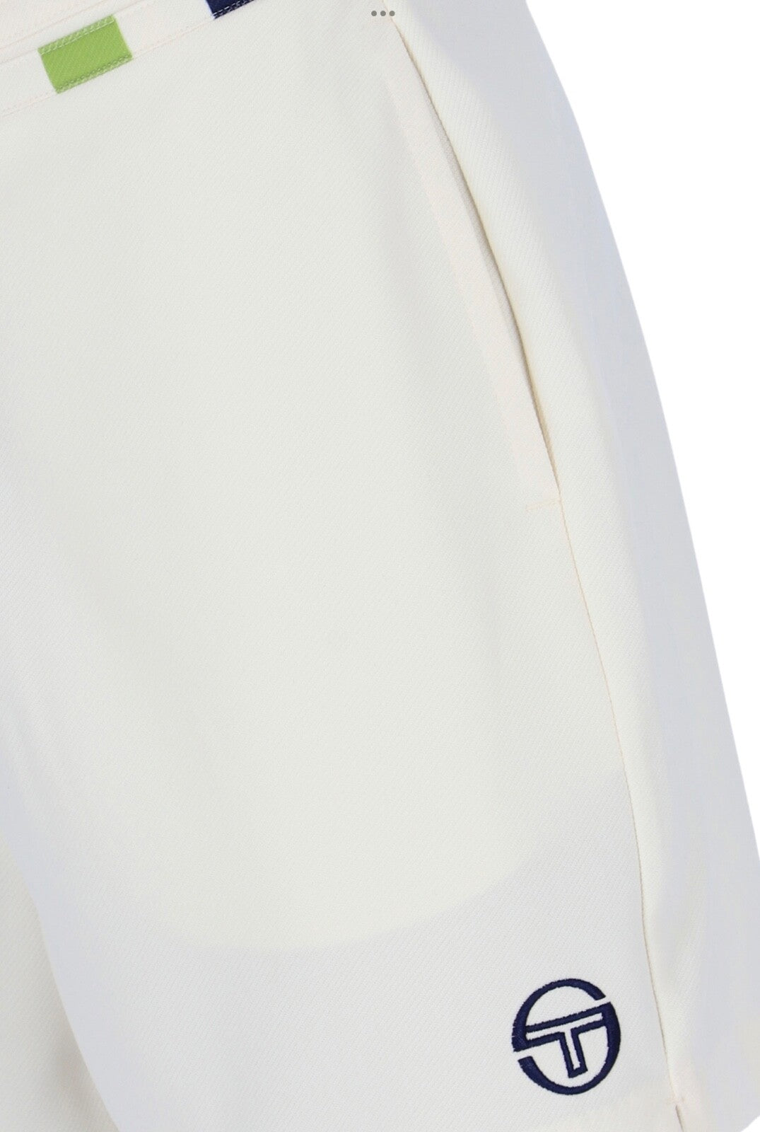 Sergio Tacchini John McEnroe Cielo (Blow) Off-White Tennis Shorts - Ltd Edition!