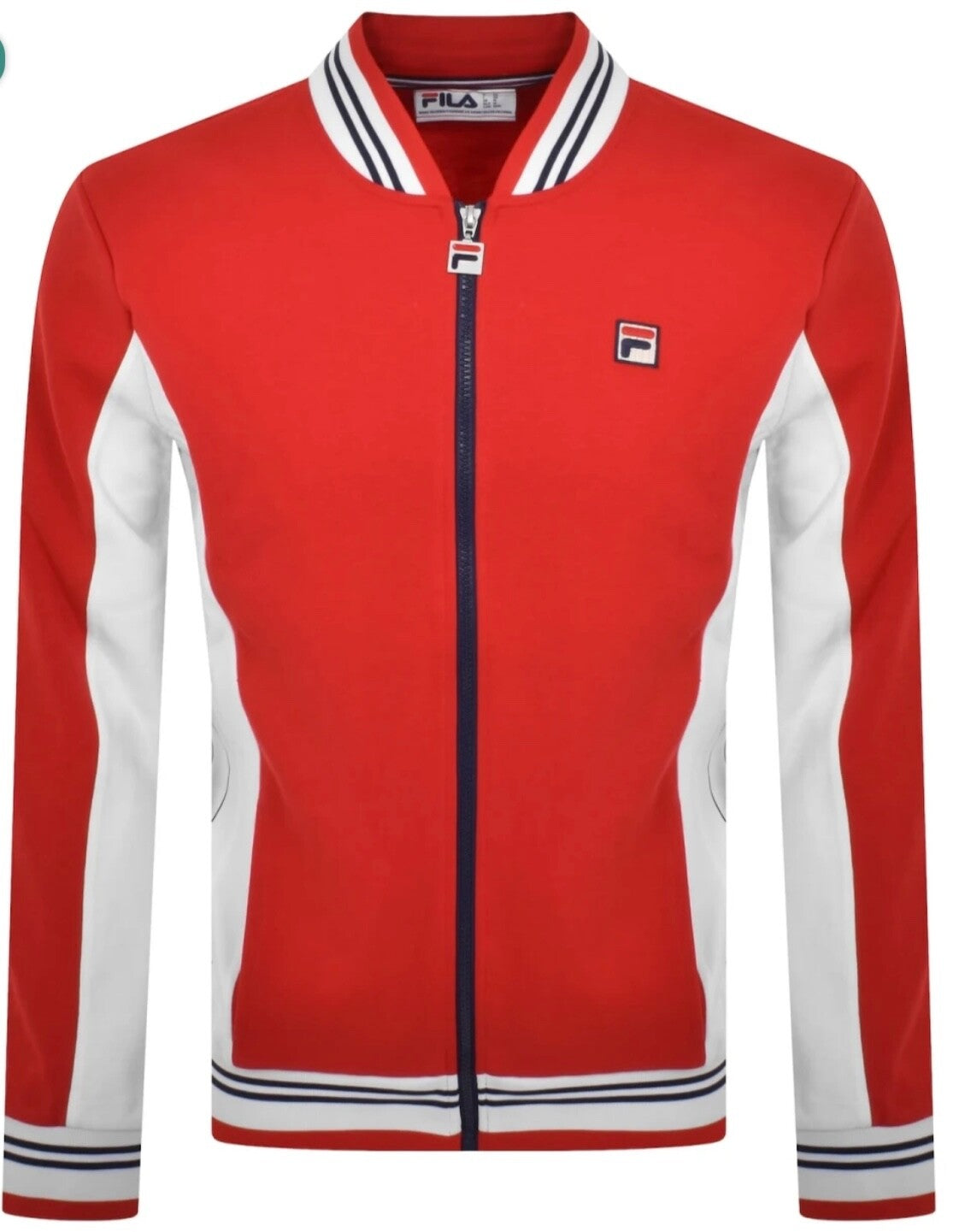Fila Settanta Wimbledon Tennis Track Top - RRP £75 - Bjorn Borg