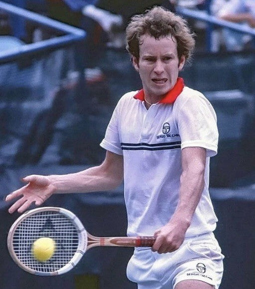 Sergio Tacchini SuperMac  Line Tennis Polo Shirt - Ltd Edition - John McEnroe