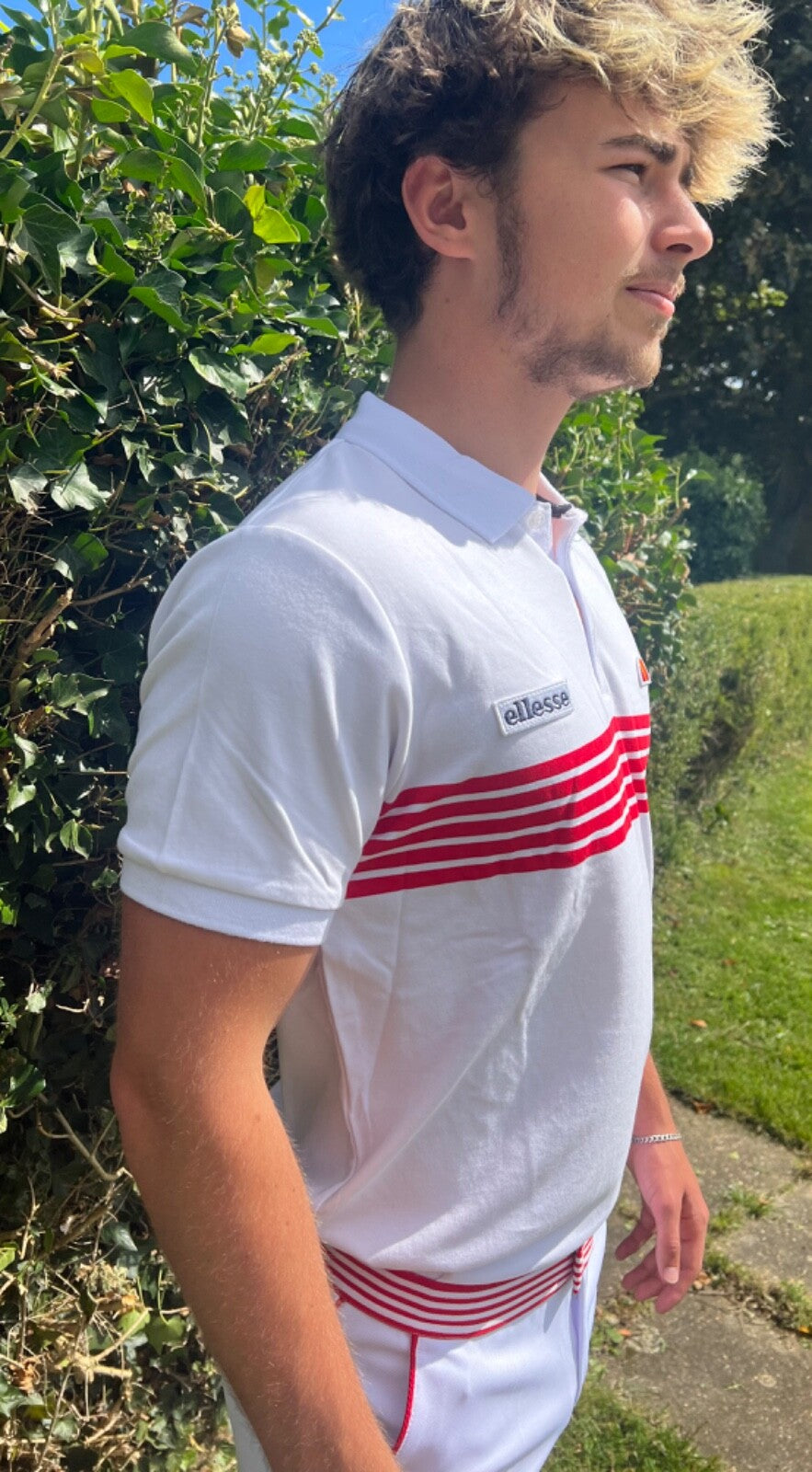 Ellesse Vilas Vanni Polo - The Famous Vilas Tennis Shirt-Exclusive! Half Price!
