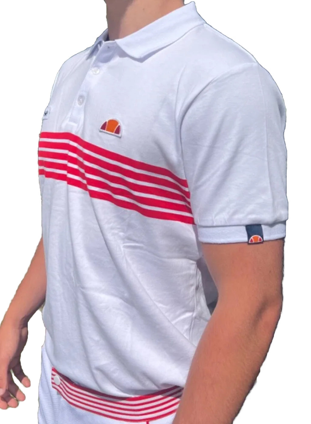 Ellesse Vilas Vanni Polo - The Famous Vilas Tennis Shirt-Exclusive! Half Price!