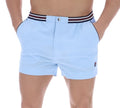 Fila Borg Hightide Wimbledon Retro Sky Blue Tennis Shorts-Man City Colours