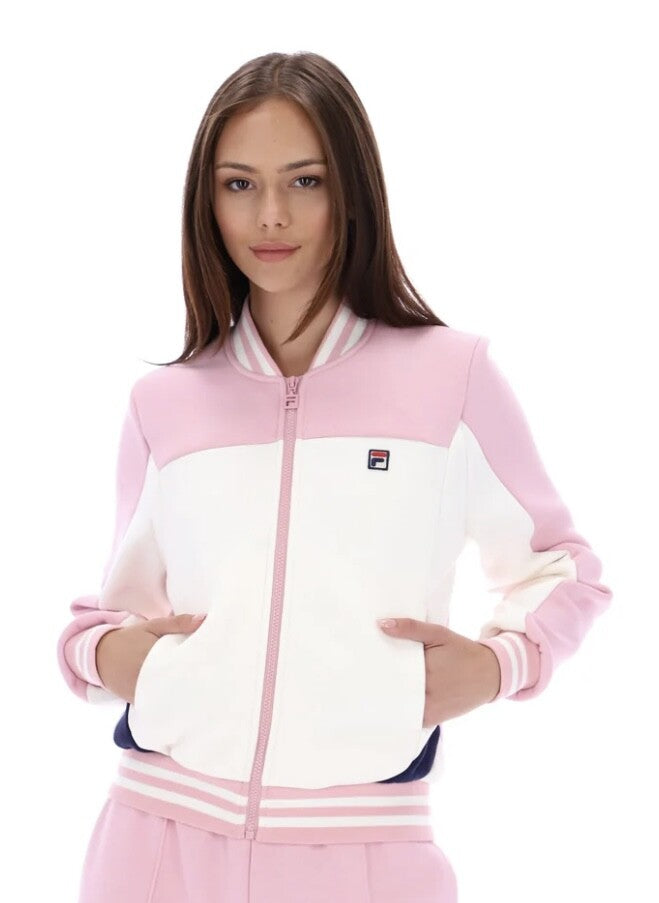 Fila Vintage Heroine Women’s Pink Tennis Track Jacket -RRP £80 - HALF-PRICE!!!