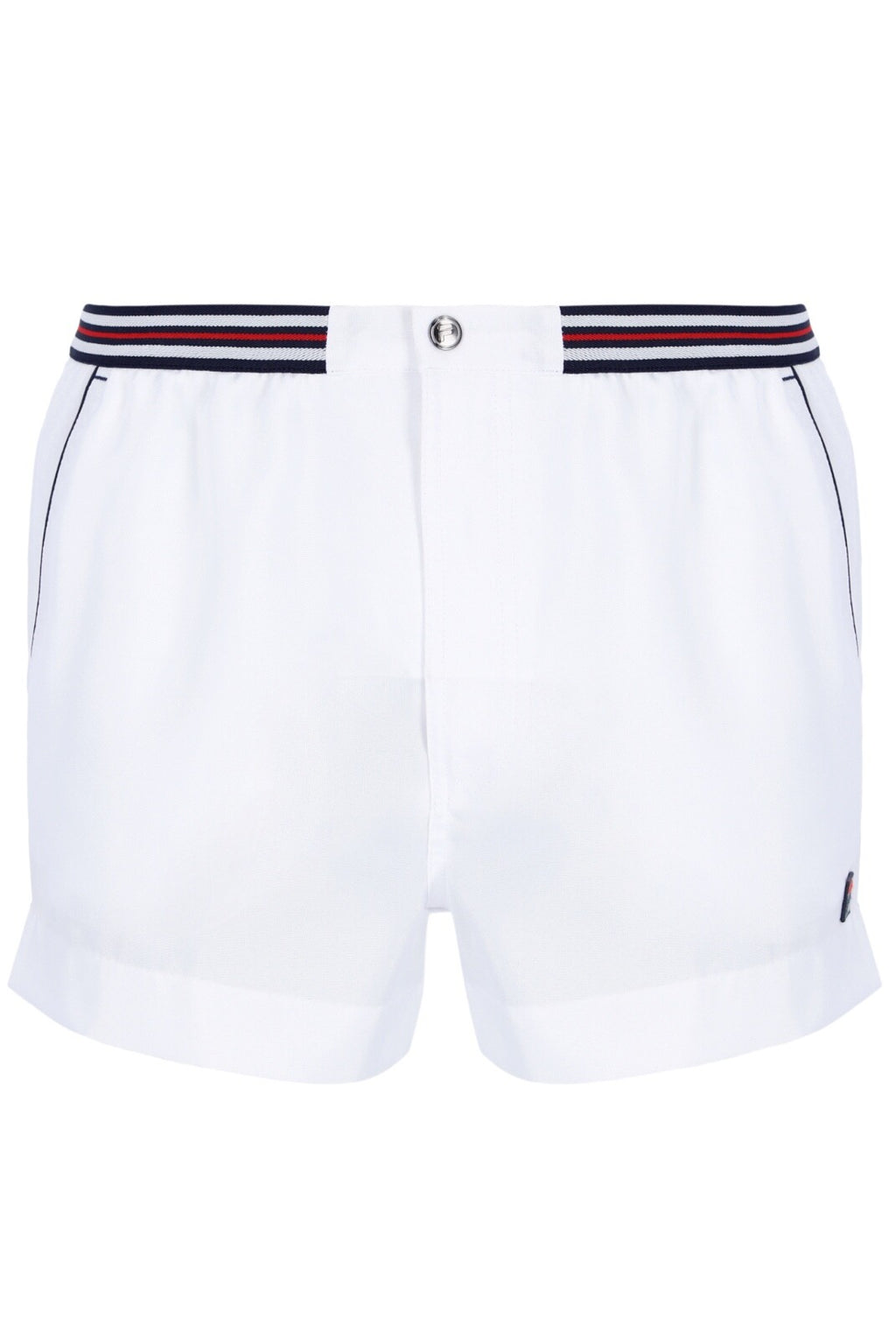 Fila Borg Hightide Retro Borg Wimbledon White Tennis Shorts(Football Casuals)