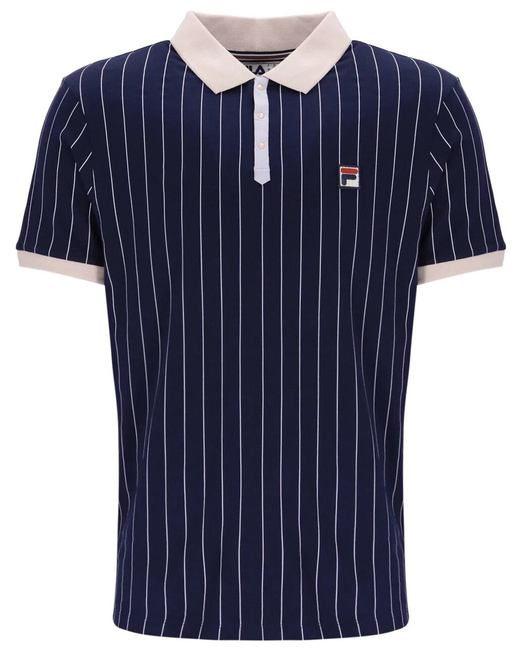 Fila Bjorn Borg BB1 Polo Tennis Shirt - Blue/Peach RRP £50 - Half Price!