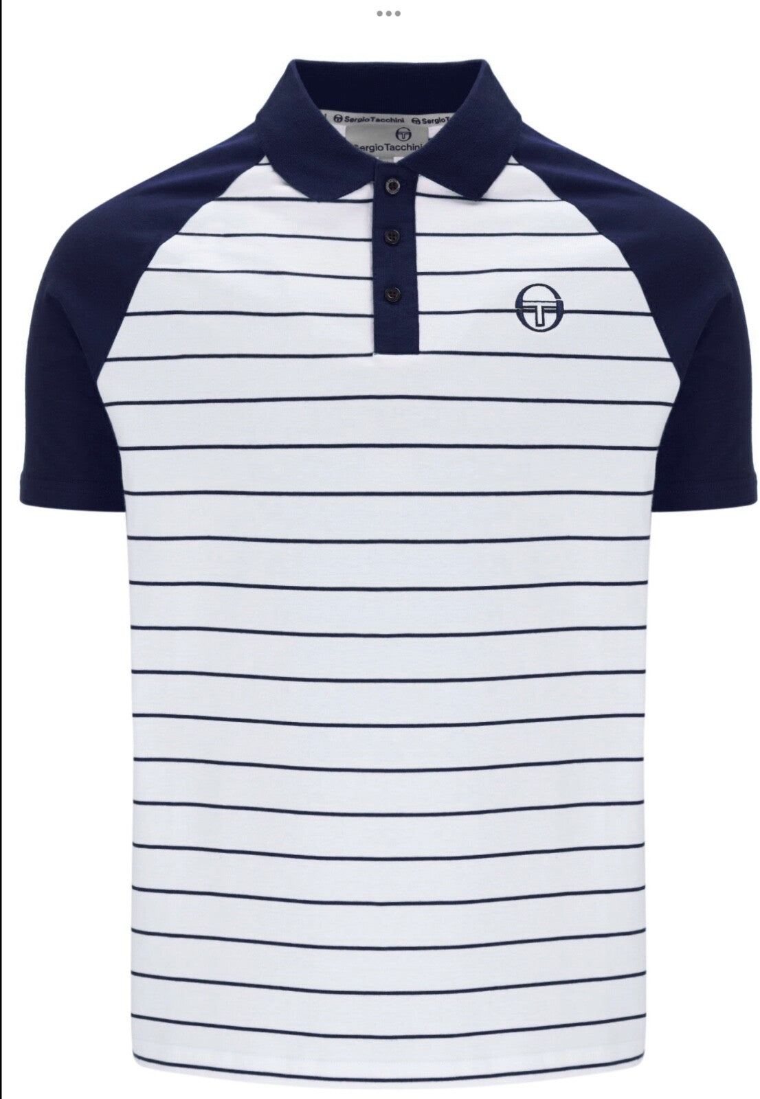 Tottenham Colours Sergio Tacchini Sandro Polo Shirt & SuperMK2 Shorts White/Blue