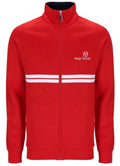 Arsenal Colours Sergio Tacchini New Dallas McEnroe Red -Tennis Track Top RRP £80