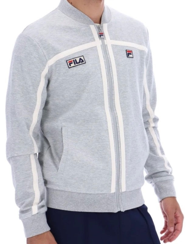 Fila Borg Fila Emilio Tennis Track Top in Grey