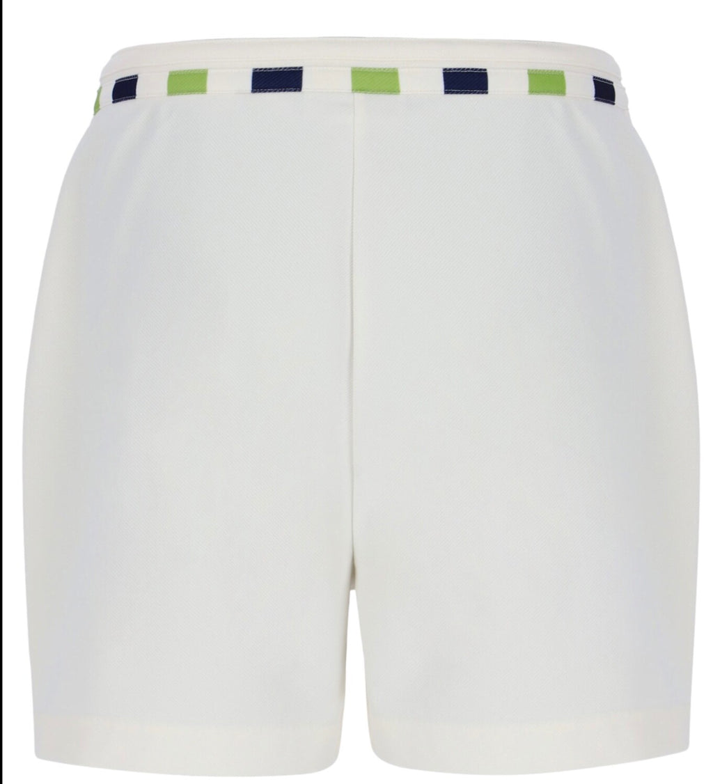 Sergio Tacchini John McEnroe Cielo (Blow) Off-White Tennis Shorts - Ltd Edition!