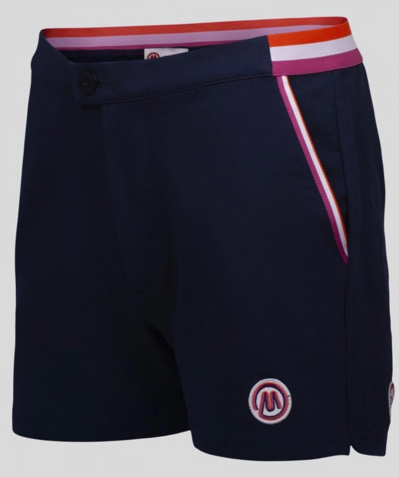 Maglificio Maggia - Vitas Gerulaitis Navy Blue Tennis Shorts 🎾 RRP £45