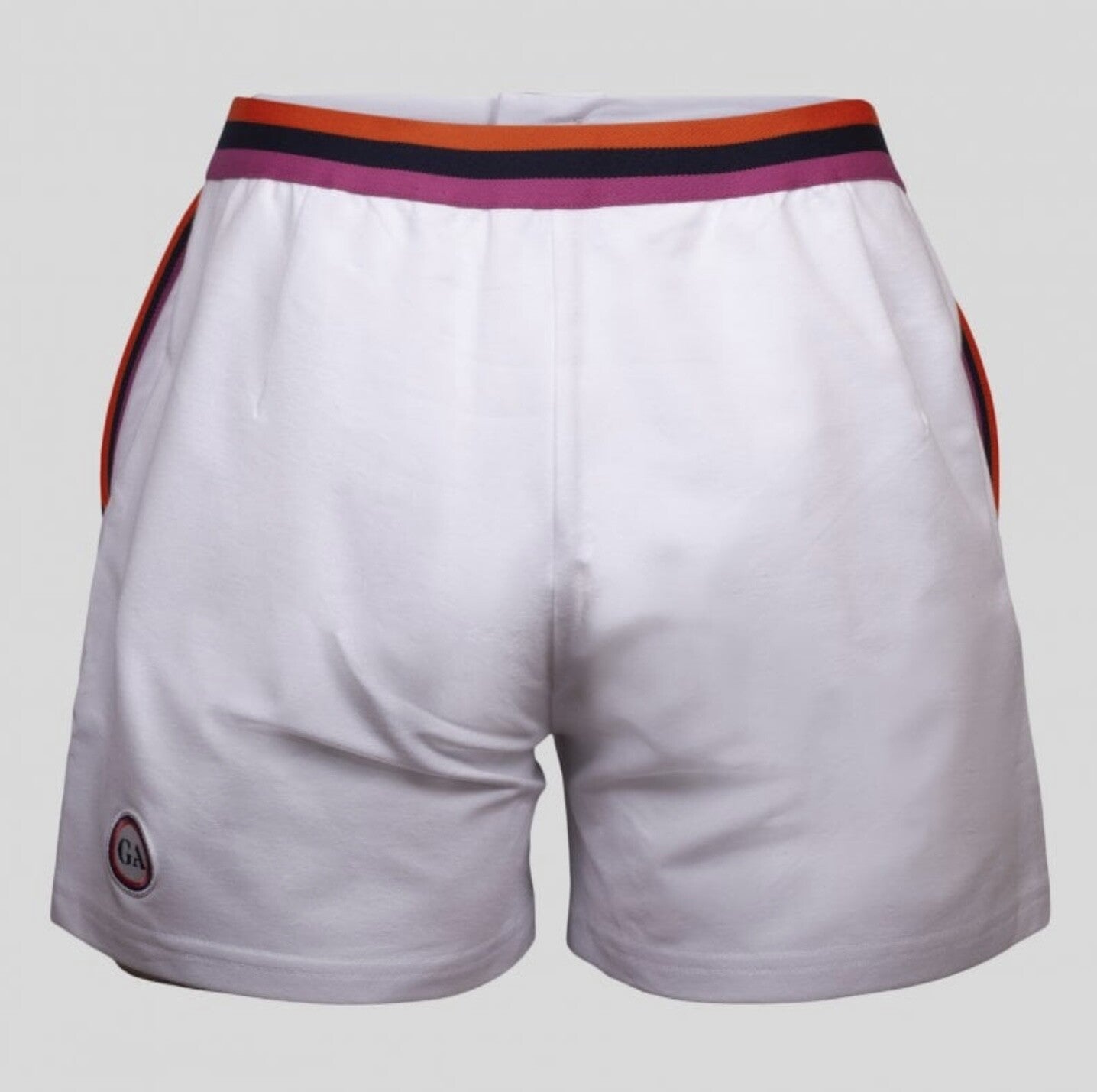 Maglificio Maggia ‘Finest Retro Tennis Attire’-Gerulaitis Wimbledon White Shorts