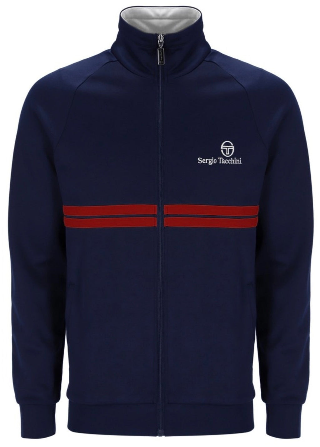 Sergio Tacchini New Dallas John Mcenroe Navy - Tennis Track Top RRP £80