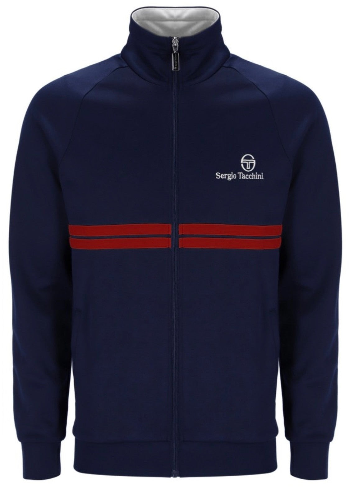 Sergio Tacchini New Dallas John Mcenroe Navy - Tennis Track Top RRP £80