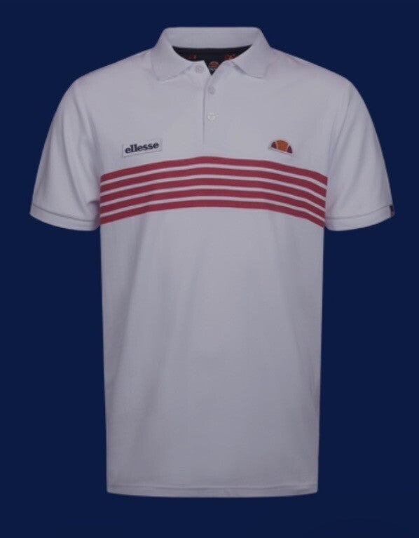 Ellesse Vilas Wimbledon Tennis Polo -  Ltd Edition 100% Cotton! Half Price!