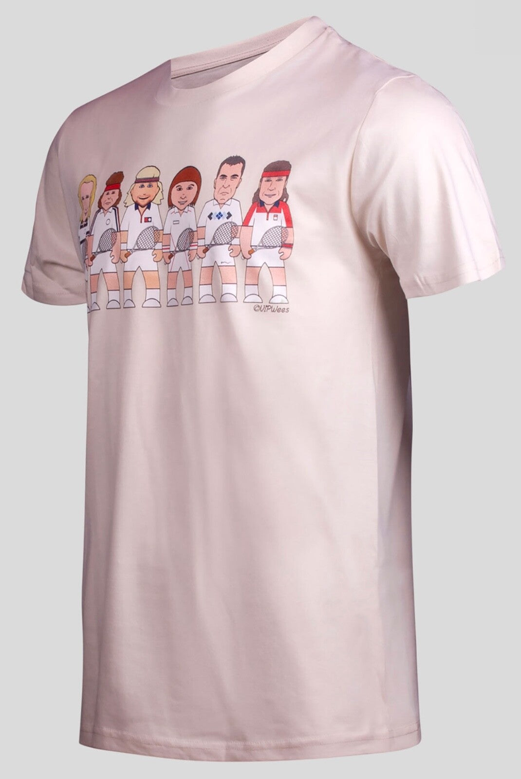 Tennis Legend T-Shirts - 100% Organic Cotton-Borg, Connors, McEnroe, Lendl et al