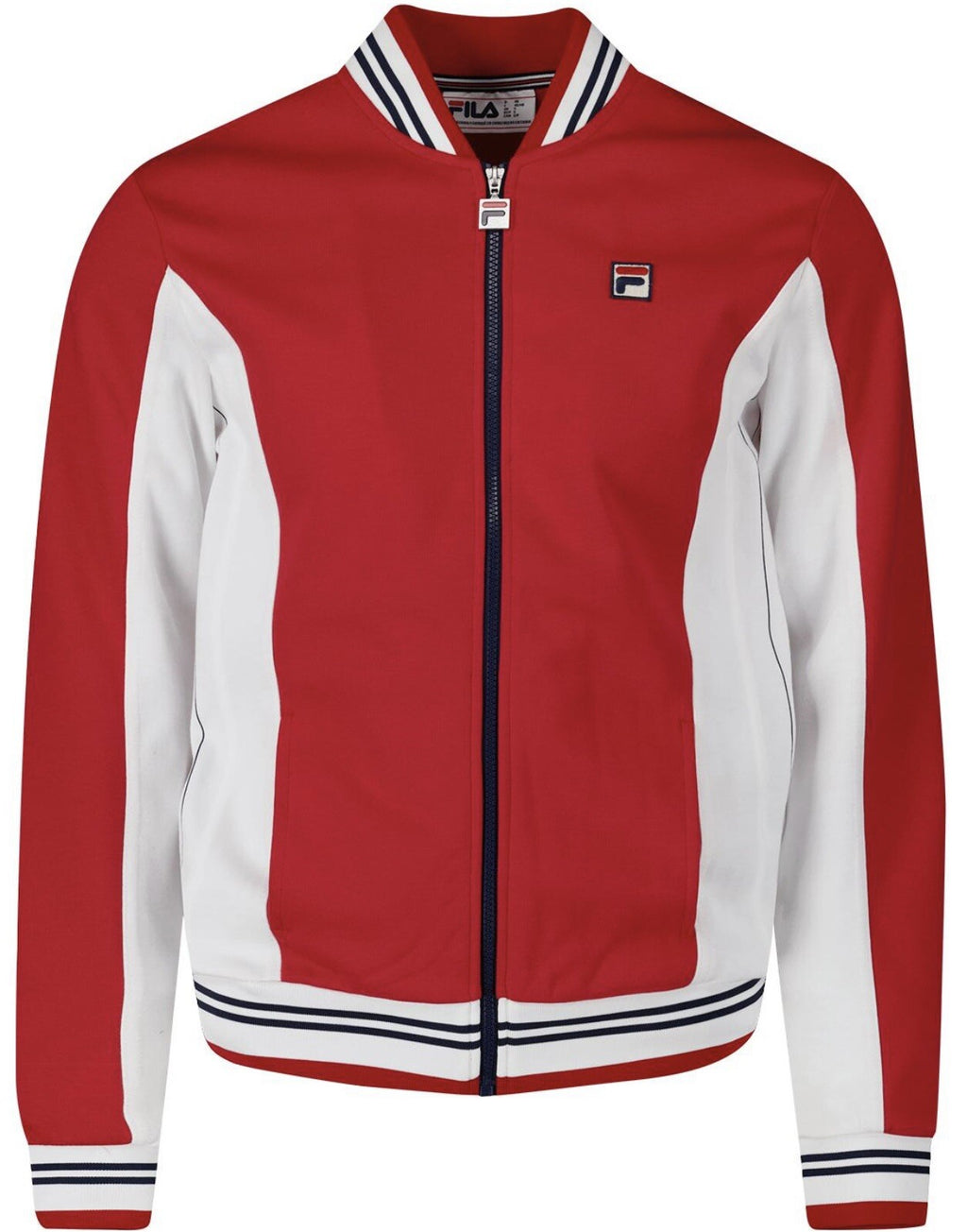 Fila Red Borg Wimbledon Settanta Tennis Track Top  - RRP £75