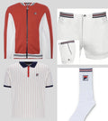 Fila Bjorn Borg Wimbledon Full Set (Track, Polo, Shorts & Socks) RRP £175