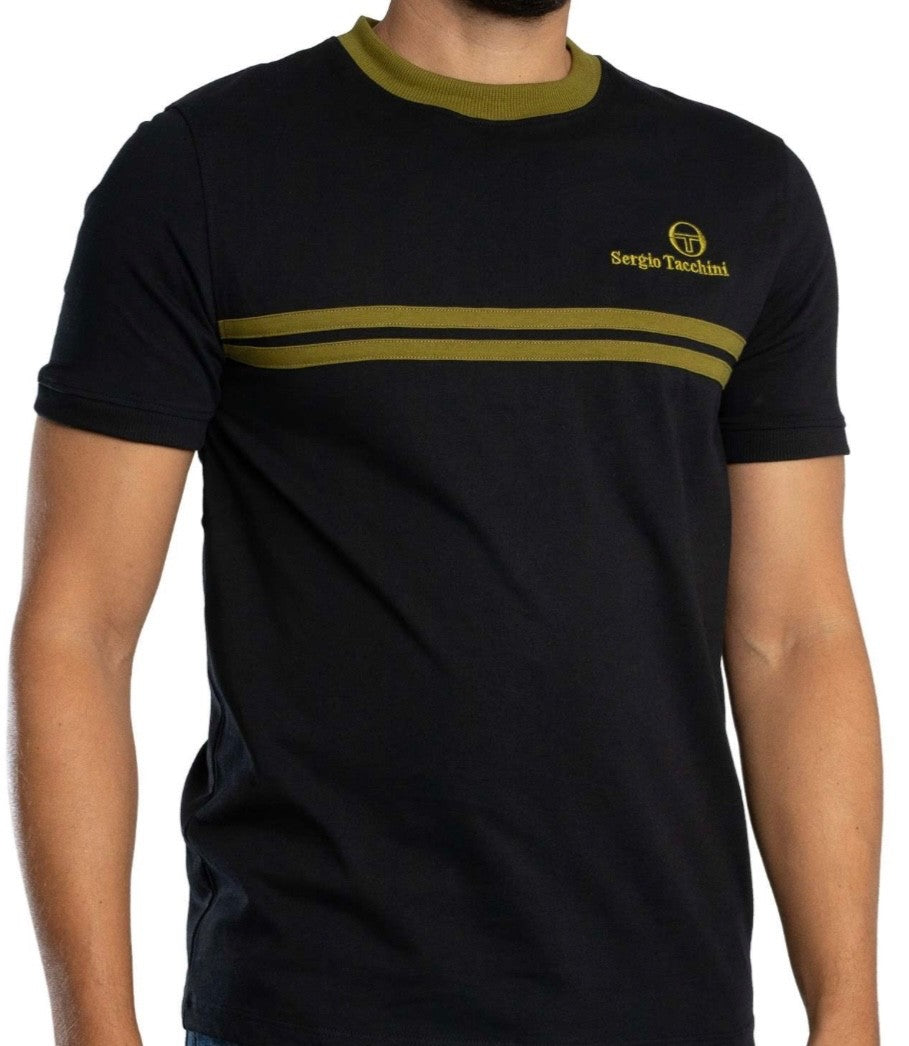 Sergio Tacchini New SuperMac Tee T-Shirt - Black